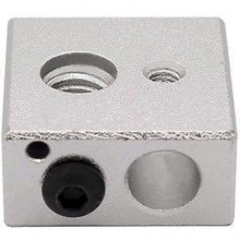 Aluminum Heater Hotend Block for MK7 MK8 Extruder