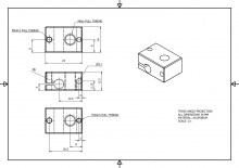 E3D V6 Aluminum Block Extruder
